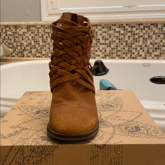 Free people bootie - boot Carrera heel - Picture 2 of 4